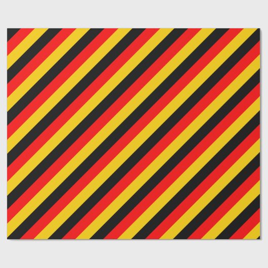 Papier Cadeau Drapeau allemand (Plat)