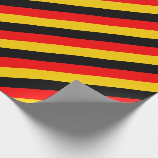 Papier Cadeau Drapeau allemand (Coin)