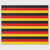 Papier Cadeau Drapeau allemand (Plat)