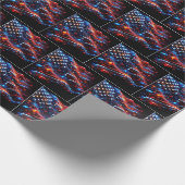 Papier Cadeau Drapeau américain (Coin)