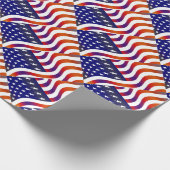 Papier Cadeau Drapeau américain (Coin)