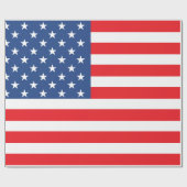 Papier Cadeau Drapeau américain (Plat)