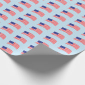 Papier Cadeau Drapeau américain (Coin)