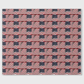 Papier Cadeau Drapeau américain (Plat)