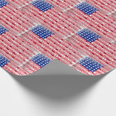 Papier Cadeau Drapeau américain (Coin)