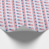 Papier Cadeau Drapeau américain (Coin)