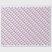 Papier Cadeau Drapeau américain (Plat)