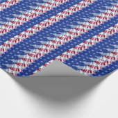 Papier Cadeau Drapeau américain (Coin)