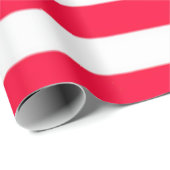 Papier Cadeau Drapeau américain 4 juillet (Coin rond)