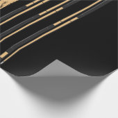 Papier Cadeau Drapeau américain du joueur de pool (Coin)