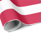 Papier Cadeau Drapeau américain - États-Unis d'Amérique - Patrio (Coin rond)