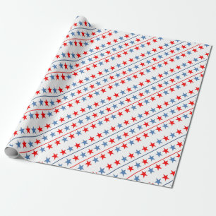 Papier Cadeau drapeau américain-étoiles-arrière - plan