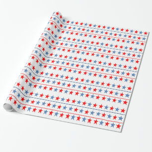 Papier Cadeau drapeau américain-étoiles-arrière - plan