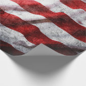 Papier Cadeau Drapeau américain Grunge (Coin)