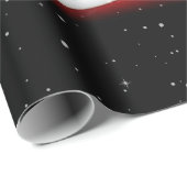 Papier Cadeau Drapeau américain patriotique États-Unis (Coin rond)