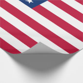 Papier Cadeau Drapeau Amérique Voyage pays américain (Coin)
