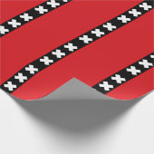 Papier Cadeau Drapeau Amsterdam (Coin)