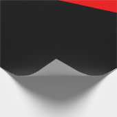 Papier Cadeau Drapeau anarchiste (Anarchisme) (Coin)