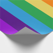 Papier Cadeau drapeau arc-en-ciel (Coin)