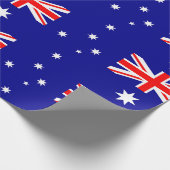 Papier Cadeau Drapeau Australie (Coin)