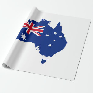 Papier Cadeau Drapeau australien