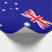Papier Cadeau Drapeau australien (Coin)