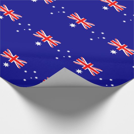Papier Cadeau Drapeau australien (Coin)