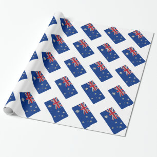 Papier Cadeau Drapeau Australien Art original unique