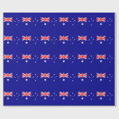 Papier Cadeau Drapeau australien patriotique (Plat)