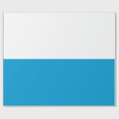 Papier Cadeau Drapeau bavarois (Plat)