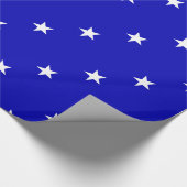 Papier Cadeau Drapeau bleu mignon (Coin)