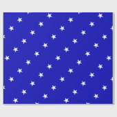 Papier Cadeau Drapeau bleu mignon (Plat)
