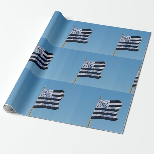 Papier Cadeau Drapeau breton (Déroulé)