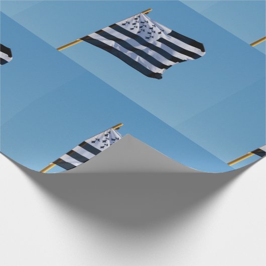 Papier Cadeau Drapeau breton (Coin)