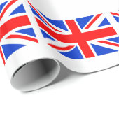 Papier Cadeau Drapeau britannique (Coin rond)