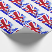 PAPIER CADEAU DRAPEAU BRITANNIQUE (Coin)