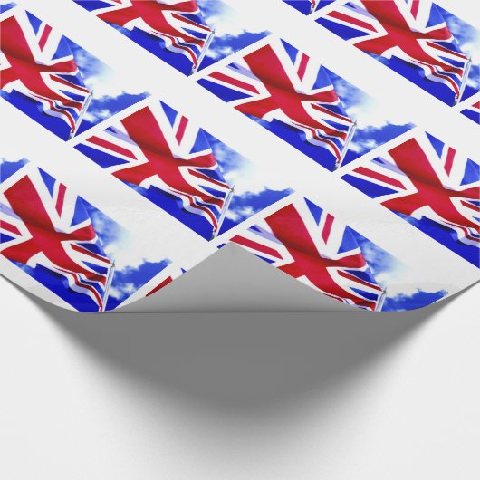 PAPIER CADEAU DRAPEAU BRITANNIQUE (Coin)