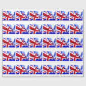 PAPIER CADEAU DRAPEAU BRITANNIQUE (Plat)