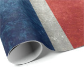 Papier Cadeau Drapeau BRITANNIQUE d'Union Jack dans de rétros (Coin rond)