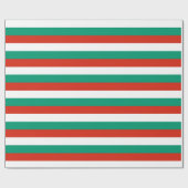 Papier Cadeau Drapeau Bulgarie (Plat)