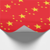 Papier Cadeau Drapeau chinois (Coin)