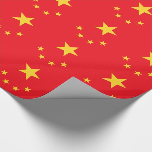 Papier Cadeau Drapeau chinois (Coin)
