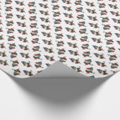 Papier Cadeau Drapeau chinois arrêté (Coin)