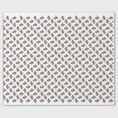 Papier Cadeau Drapeau chinois arrêté (Plat)