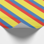 Papier Cadeau Drapeau Colombie (Coin)