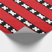 Papier Cadeau Drapeau d'Amsterdam (Coin)