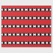 Papier Cadeau Drapeau d'Amsterdam (Plat)