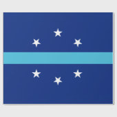 Papier Cadeau Drapeau d'Anaheim (Californie, USA) (Plat)