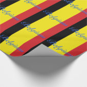 Papier Cadeau Drapeau de Belgique (Coin)