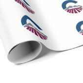 Papier Cadeau Drapeau de Chandler, Arizona (Coin rond)